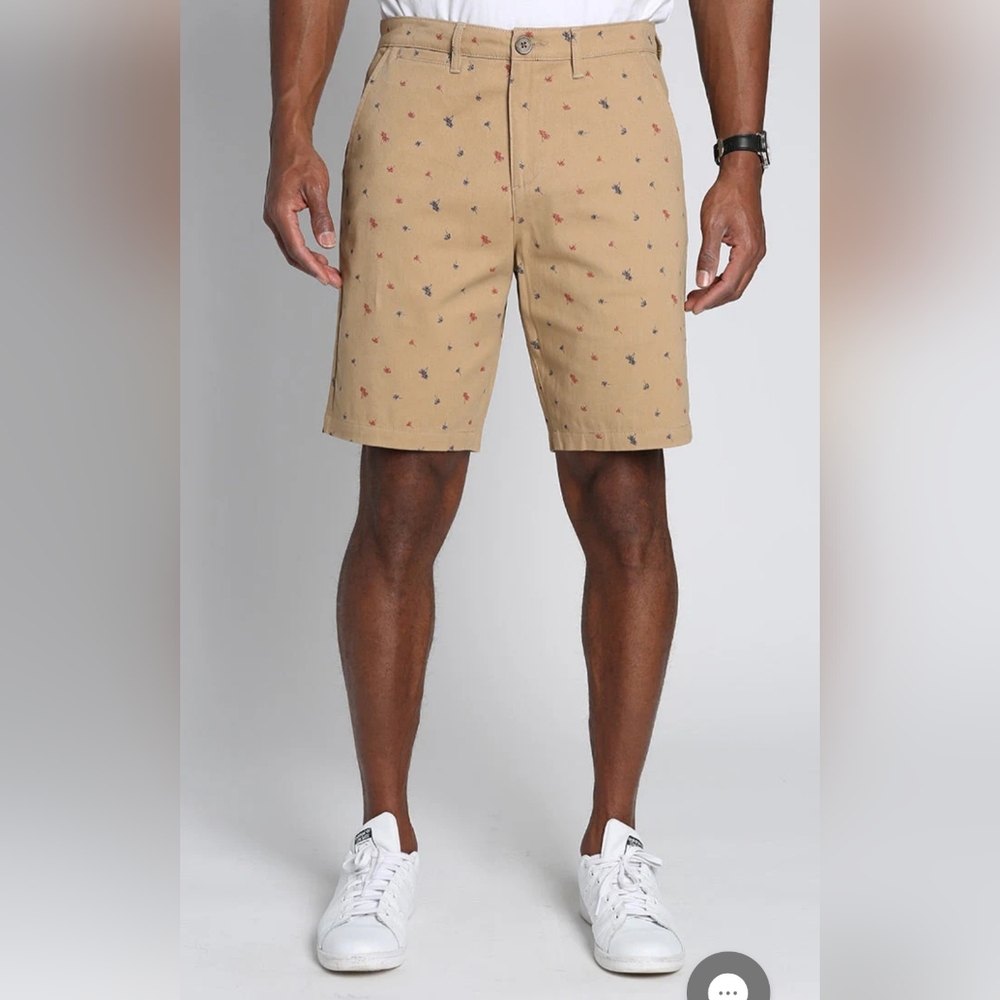 NWT- Jachs New York Printed Chino Shorts